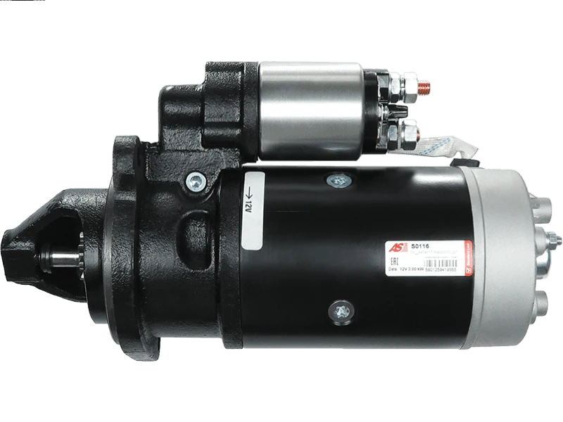 ALNASER ELEKTROPOKRETAČ 12V 3KW Z-9 FIAT