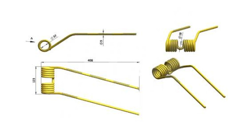 OPRUGA DVOKRAKA HEUREBELL HR 280 3002069