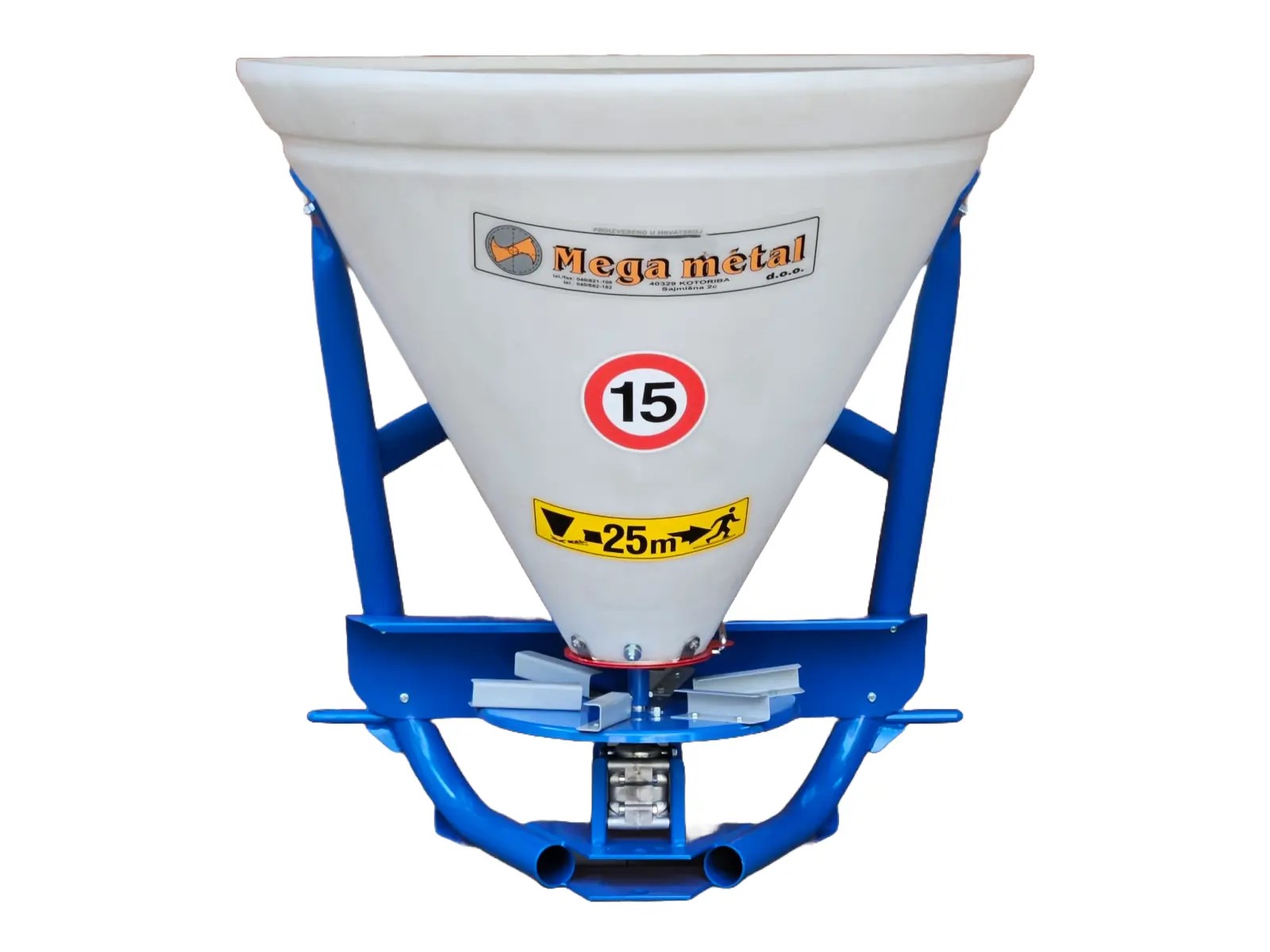 RASIPAČ ĐUBRIVA 400L PLASTIČNI