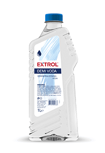 EXTROL DEMINERALIZOVANA VODA 1L